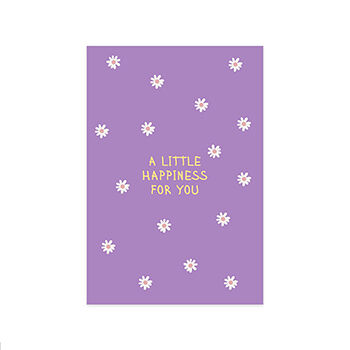 Открытка Paperie Ромашки lilac, Россия