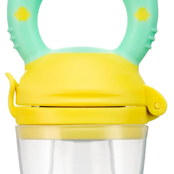 Ниблер для прикорма Piggy Fruit Feeder Roxy-Kids мятный + желтый 6+ RFN-010