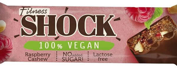 Батончик FitnesShock Глазированный малина 45г