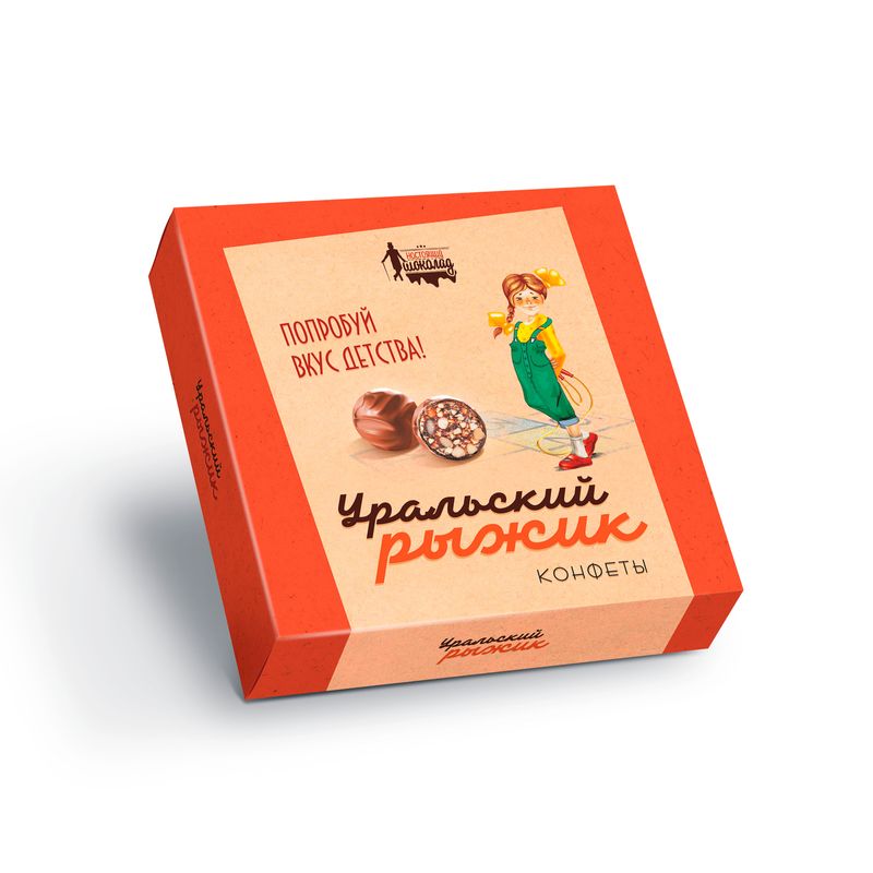 

Набор шоколадных конфет Настоящий Шоколад Уральский рыжик 200 г