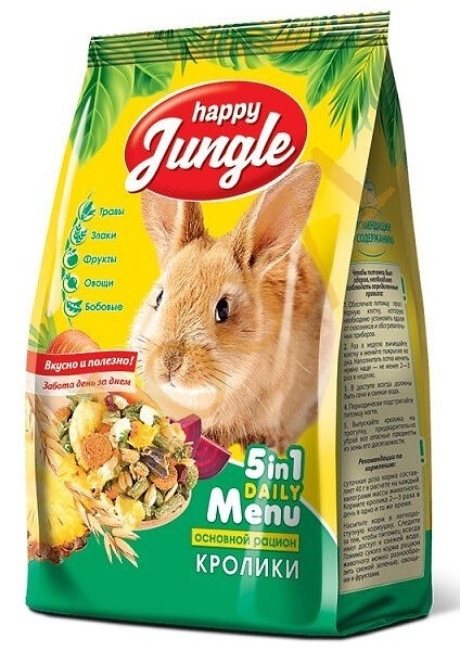 Happy Jungle Корм для кроликов