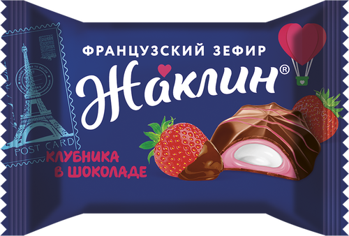 

Конфеты Славянка Жаклин Клубника в шоколаде вес