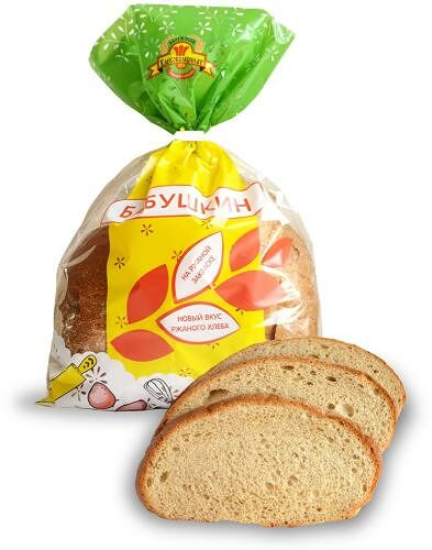 Хлеб Калужский хлебокомбинат Бабушкин подовый в нарезке 350 г