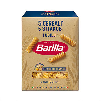 Макароны Barilla Fusilli 5 Cereali 5 злаков 450г