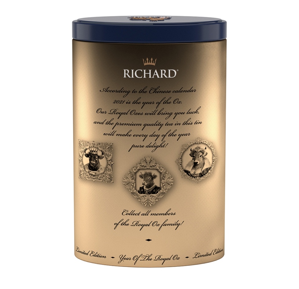

Чай Richard Year of the Royal Ox чёрный цейлонский крупнолистовой в ассортименте