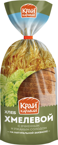 

Хлеб подовый Край Каравай Хмелевой в нарезке 400 г