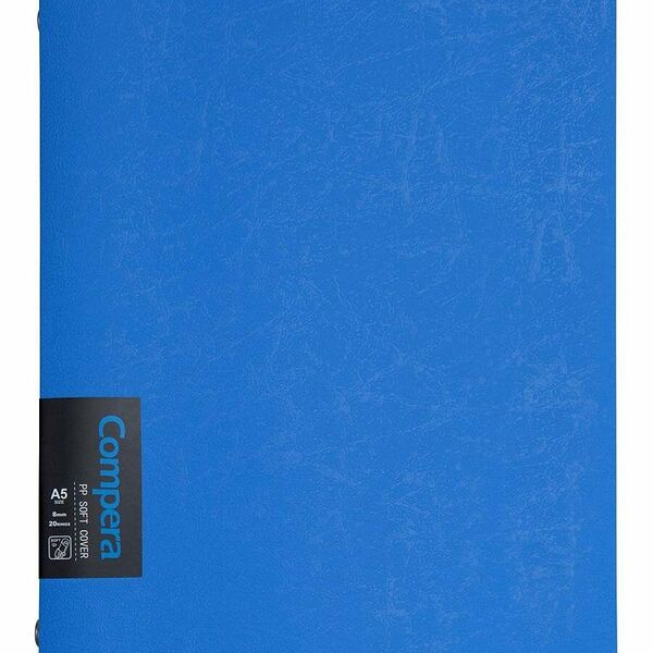 Бизнес-тетрадь Тетрадь  на кольцах А5, лин, 50 л Comix Compera Original, C7005 BU синий