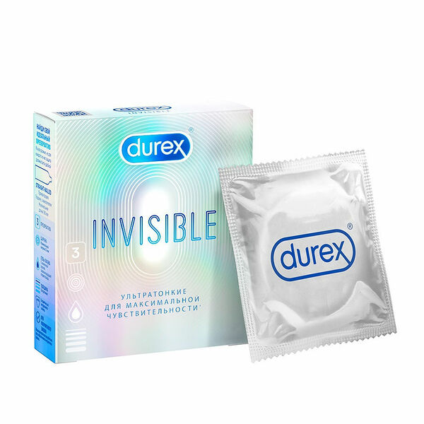 Durex презервативы Invisible Thai № 3 шт