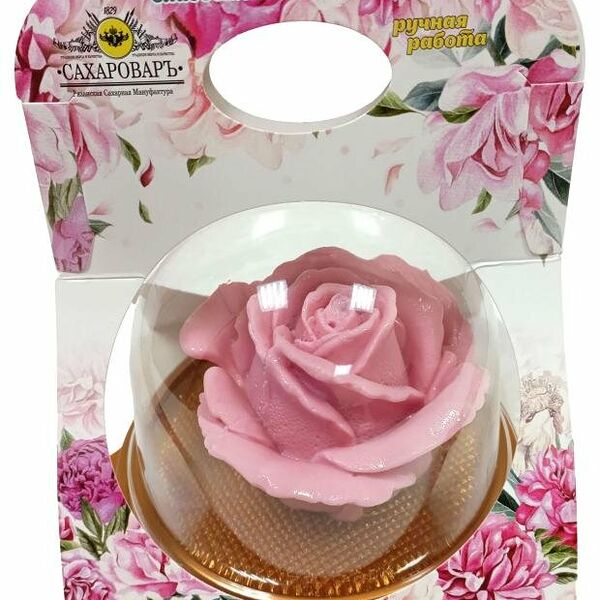 Карамель фигурная леденцовая СахароварЪ Роза