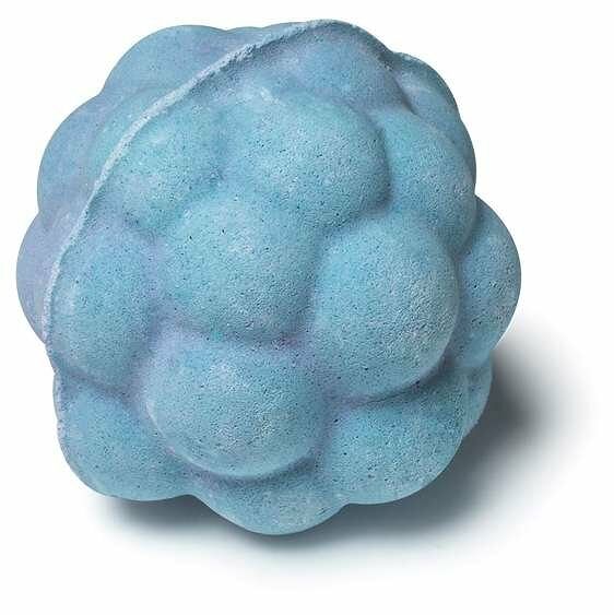 Шар бурлящий для ванны L'Cosmetics с натуральным соком ежевики