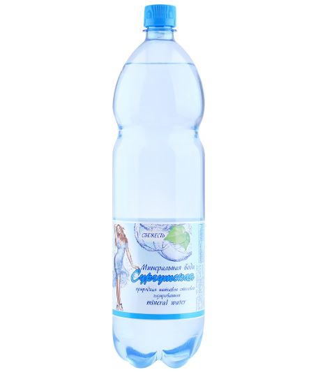 Вода минеральная Сургутская газированная