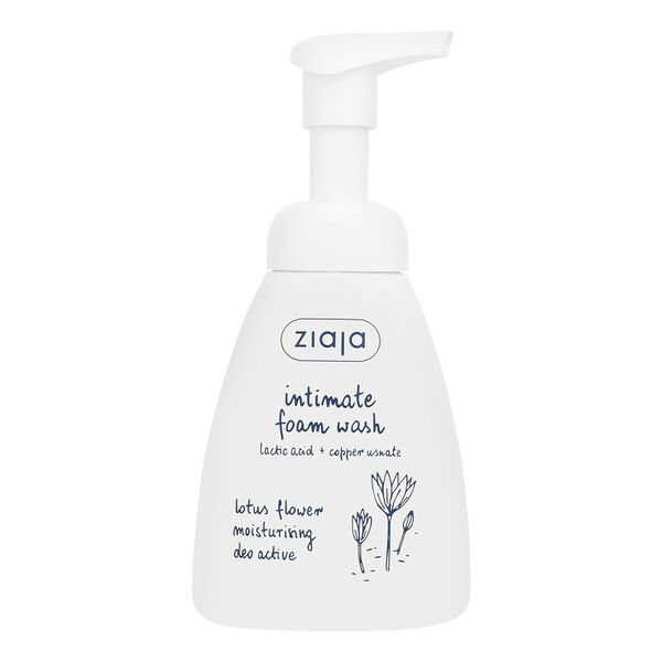 Пена для интимной гигиены Ziaja увлажняющая Цветок лотоса 250мл