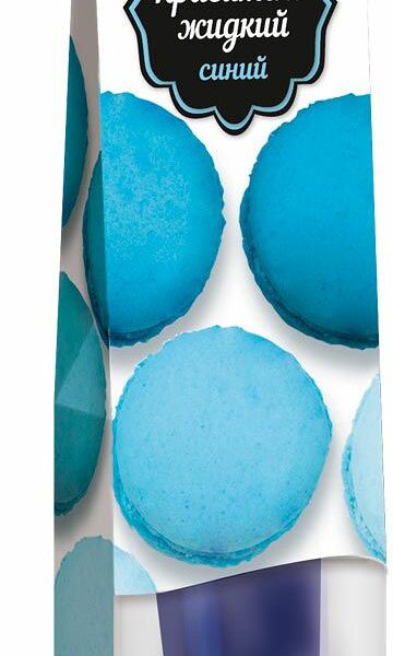 Краситель пищевой Парфэ жидкий синий