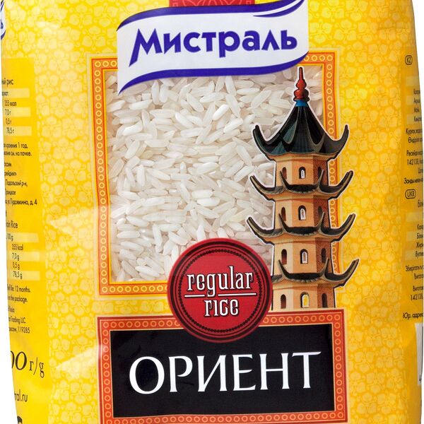 Рис Мистраль Ориент длиннозерный 900г