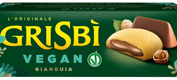 Печенье Grisbi Vegan с начинкой джиандуйя 135г