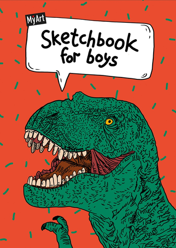 

Скетчбук для мальчиков ПРОФ-ПРЕСС MyArt в ассортименте