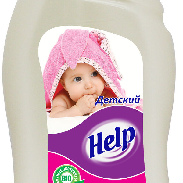 Кондиционер для белья Help Детский с экстрактом алоэ-вера