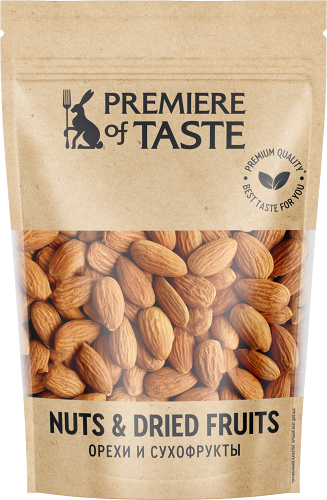 Ядра миндаля Premiere of taste натуральные, 140 г