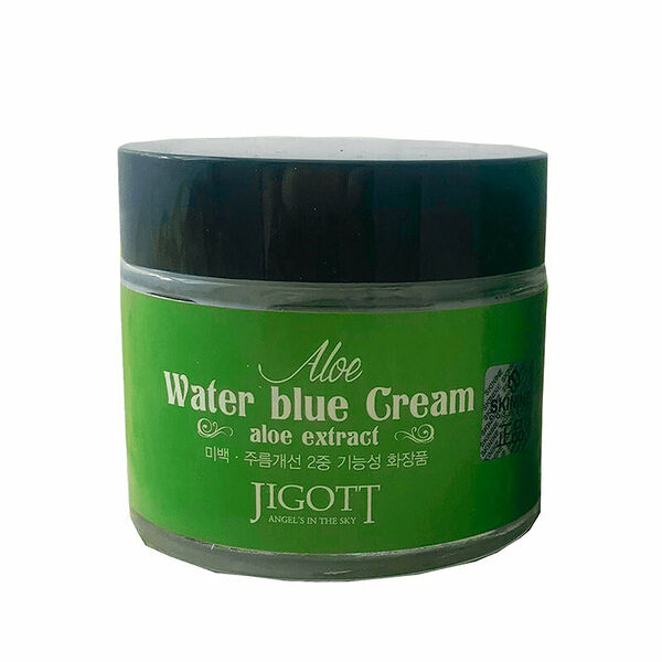Крем для лица Jigott Aloe Water Blue Cream 70мл
