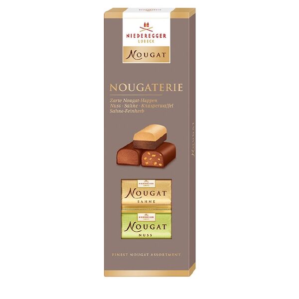 Пралине Niederegger с молочным шоколадом и нугой Ассорти