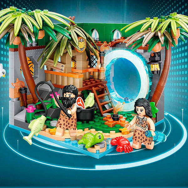 Конструктор LOZ 1747_MK Конструктор Телепорт на необитаемый остров