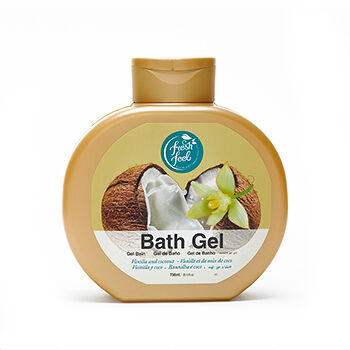 Гель для душа Fresh Feel Moussel Vanilla&Coconut 750мл, Испания