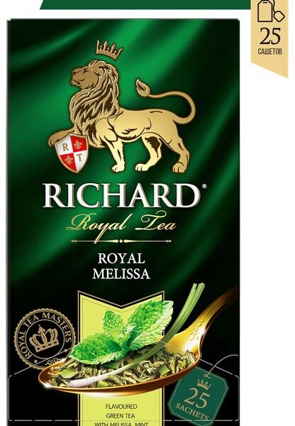 Чай зеленый Richard Royal Melissa 25*1.5г