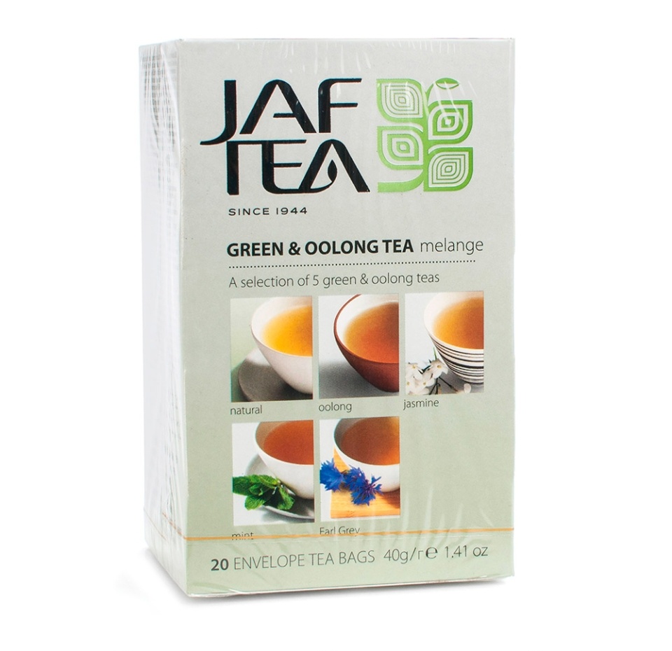 

Чай зеленый JAF TEA Ассорти Classic Melange 20*2 г Шри-Ланка