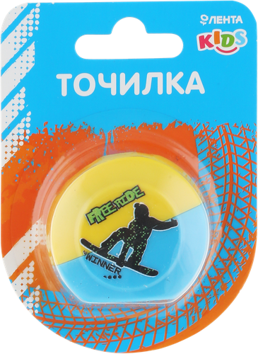 

Точилка Лента Kids круглая Motor с 2 отверстиями 1 шт в ассортименте