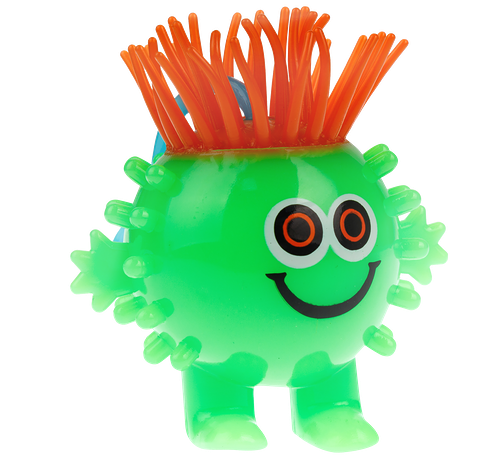 Игрушка 1 Toy Йо-Ежик Тролль со светом, 6,5х5х7,5cм, 4 вида