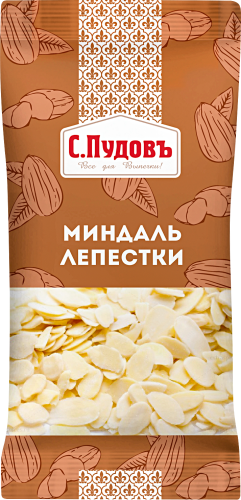 

Декор для выпечки С.Пудовъ миндаль лепестки 20 г
