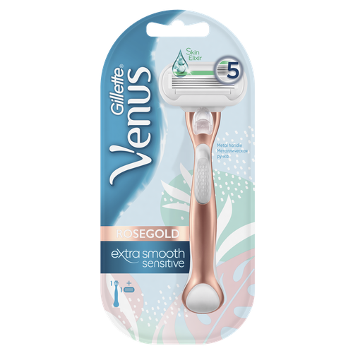 

Бритва женская Gilette Venus Extra Smooth Sensitive RoseGold