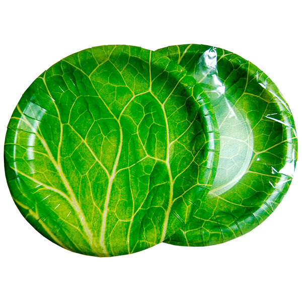 Тарелка бумажная 24см 3шт стиляга