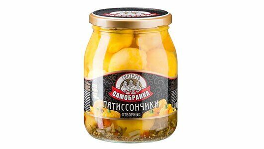 Патисоны Скатерть-Самобранка маринованные отборные 720мл