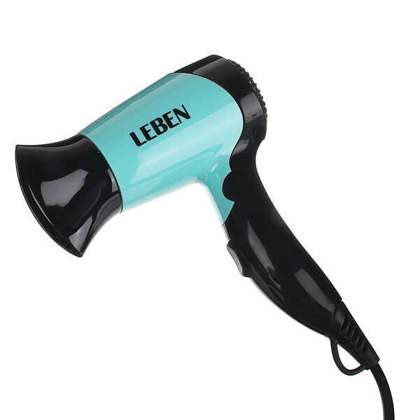 Leben набор дорожный в сумке: фен 2 скорости, складная ручка, 2 расчески