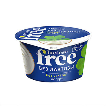 Йогурт VIOLA FREE безлактозный 3,4%, без змж, 180г