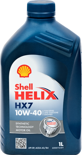 

Моторное масло Shell Helix Hx7 a3/b4 10w-40