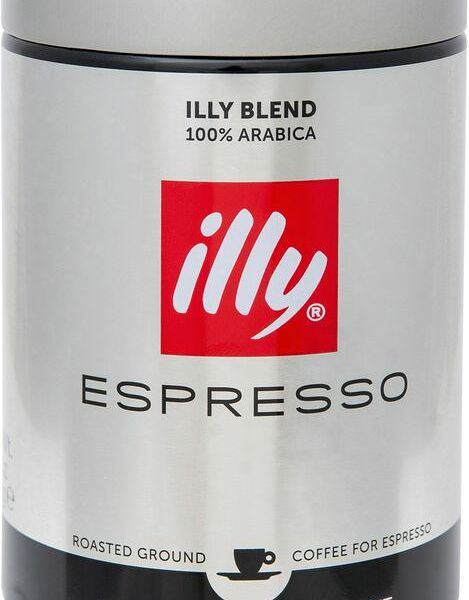 Кофе Illy эспрессо молотый 100% арабика тёмной обжарки, 250г