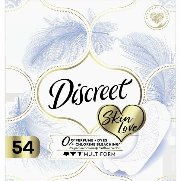 Discreet Skin love multiform ежедневные гигиенические прокладки 54 шт