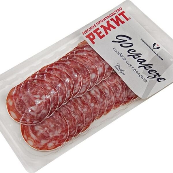 Колбаса Ремит Ферарезе сыровяленая нарезка