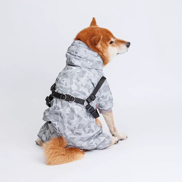 Комбинезон светоотражающий для собак, 3XL, с пятнами