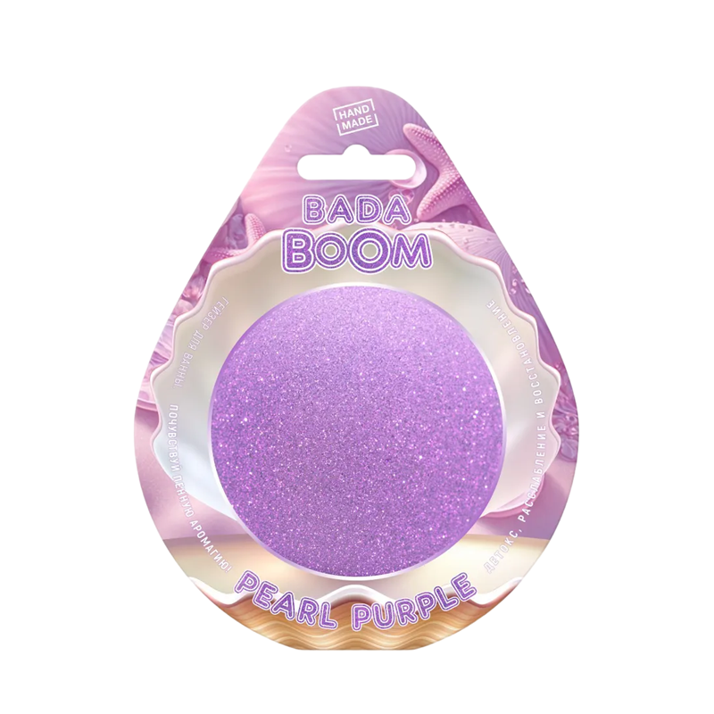

Гейзер для ванны с шиммером Bada Boom Pearl Purple 170 г