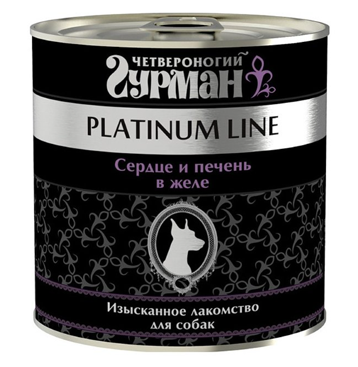 Корм для собак Четвероногий гурман Platinum Line Сердце и печень