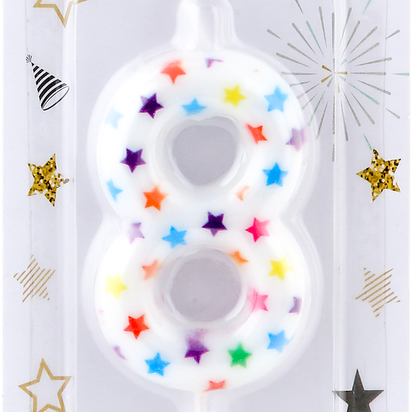 Свеча Цифра 8