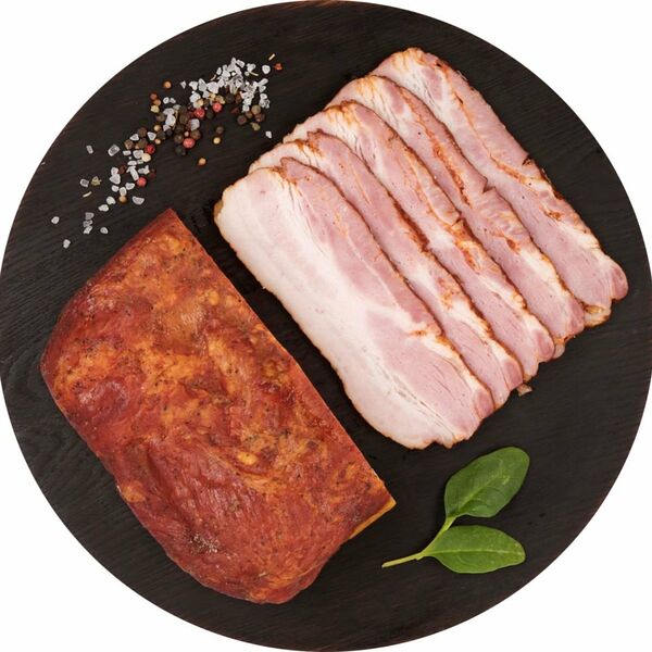 Грудинка со специями варено-копченая без кости ТМ Globus (Глобус)