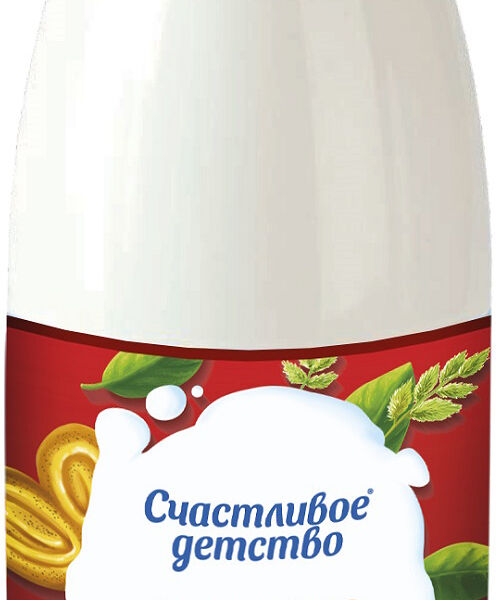 Молоко Счастливое детство пастеризованное 3.2%