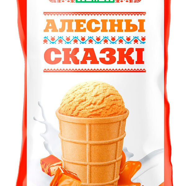 Пломбир Алесины сказки с варёной сгущёнкой