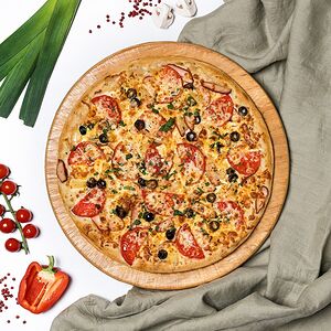 Пицца гавайская из печи