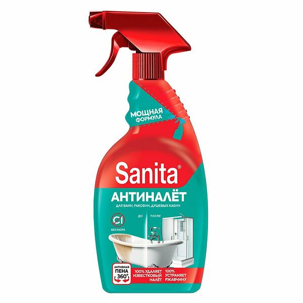 Средство чистящее Sanita Антиналет и Антиржавчина  500мл