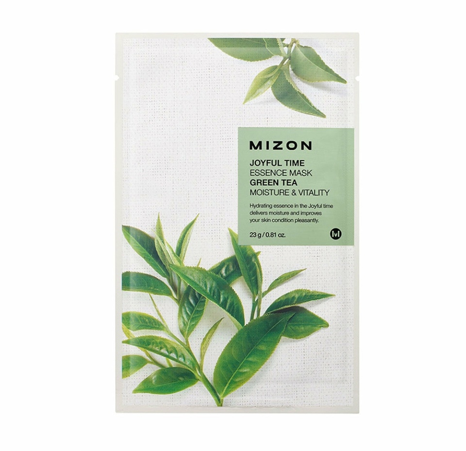 

Тканевая маска для лица с экстрактом зелёного чая Mizon Joyful Time Essence